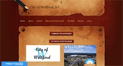 Desktop Screenshot of cityofwellford.com
