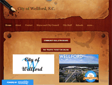 Tablet Screenshot of cityofwellford.com